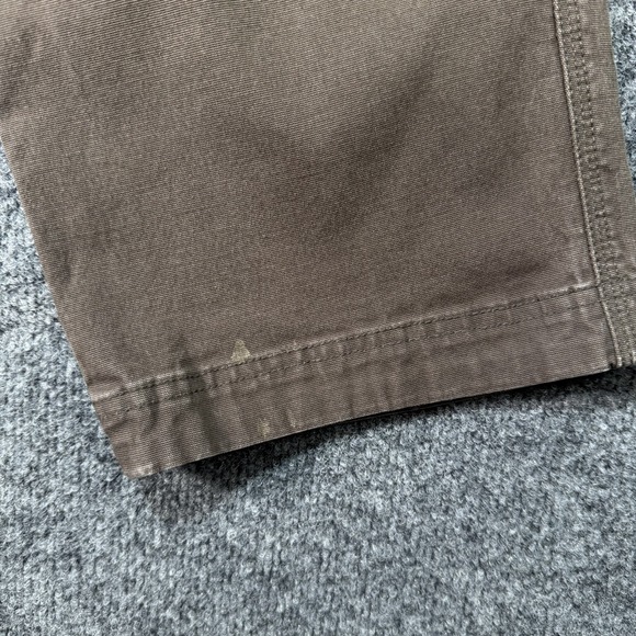 Duluth Trading Flex Fire Hose Carpenter Pants Men 34x30 Brown Wide Work Utility - Picture 15 of 16